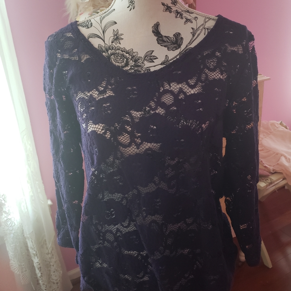 Ruby Ribbon purple top